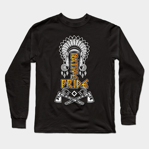 Native pride Long Sleeve T-Shirt by Antrobus